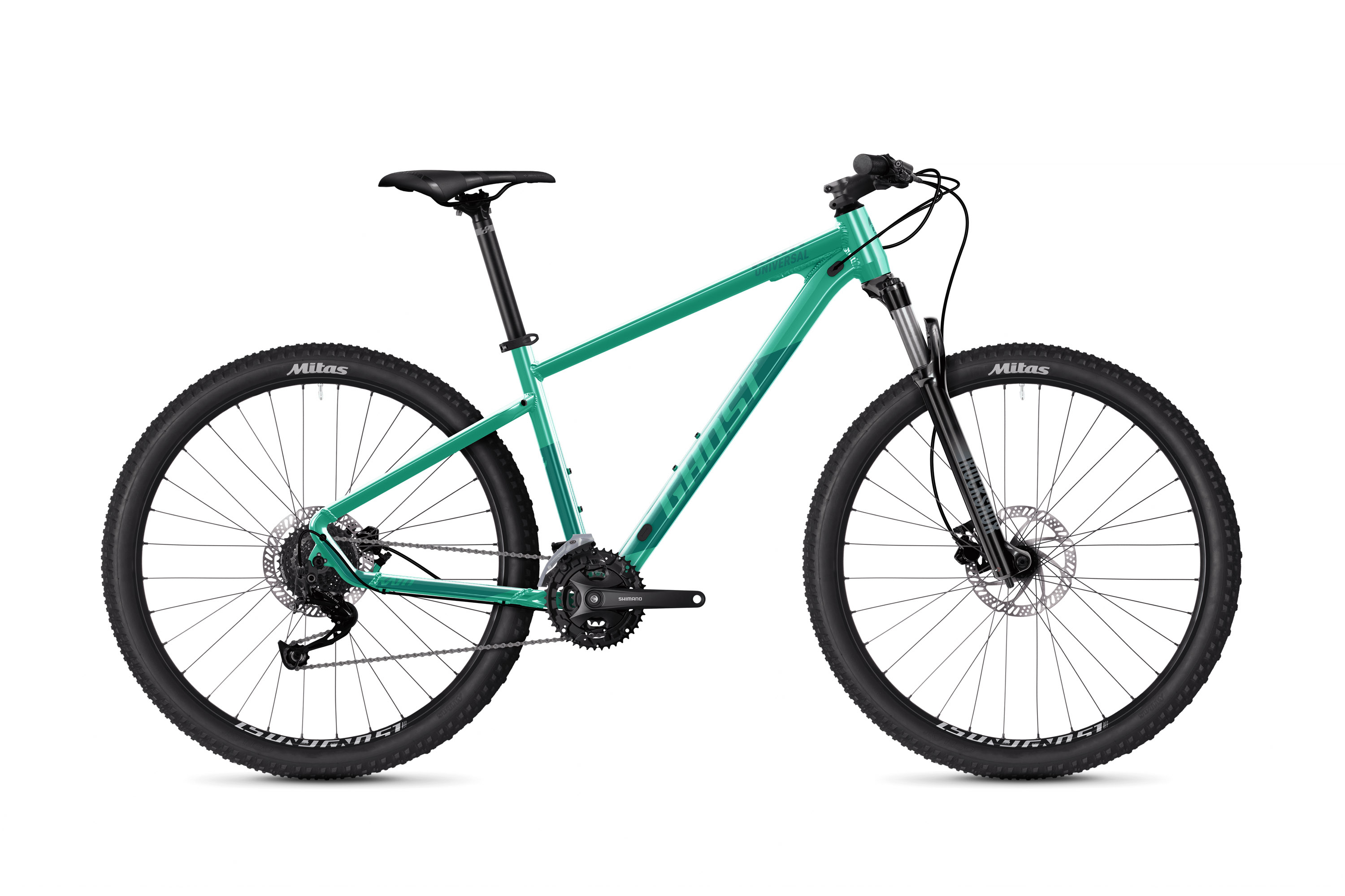 GHOST Kato Universal 27.5 Green Pearl/Azur Blue Metallic - S