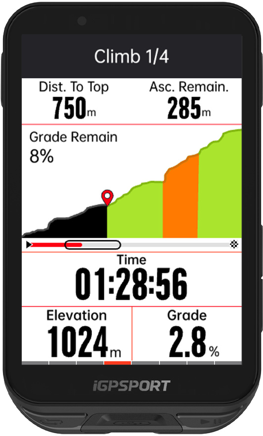 GPS navigace iGPSport iGS800 Touch