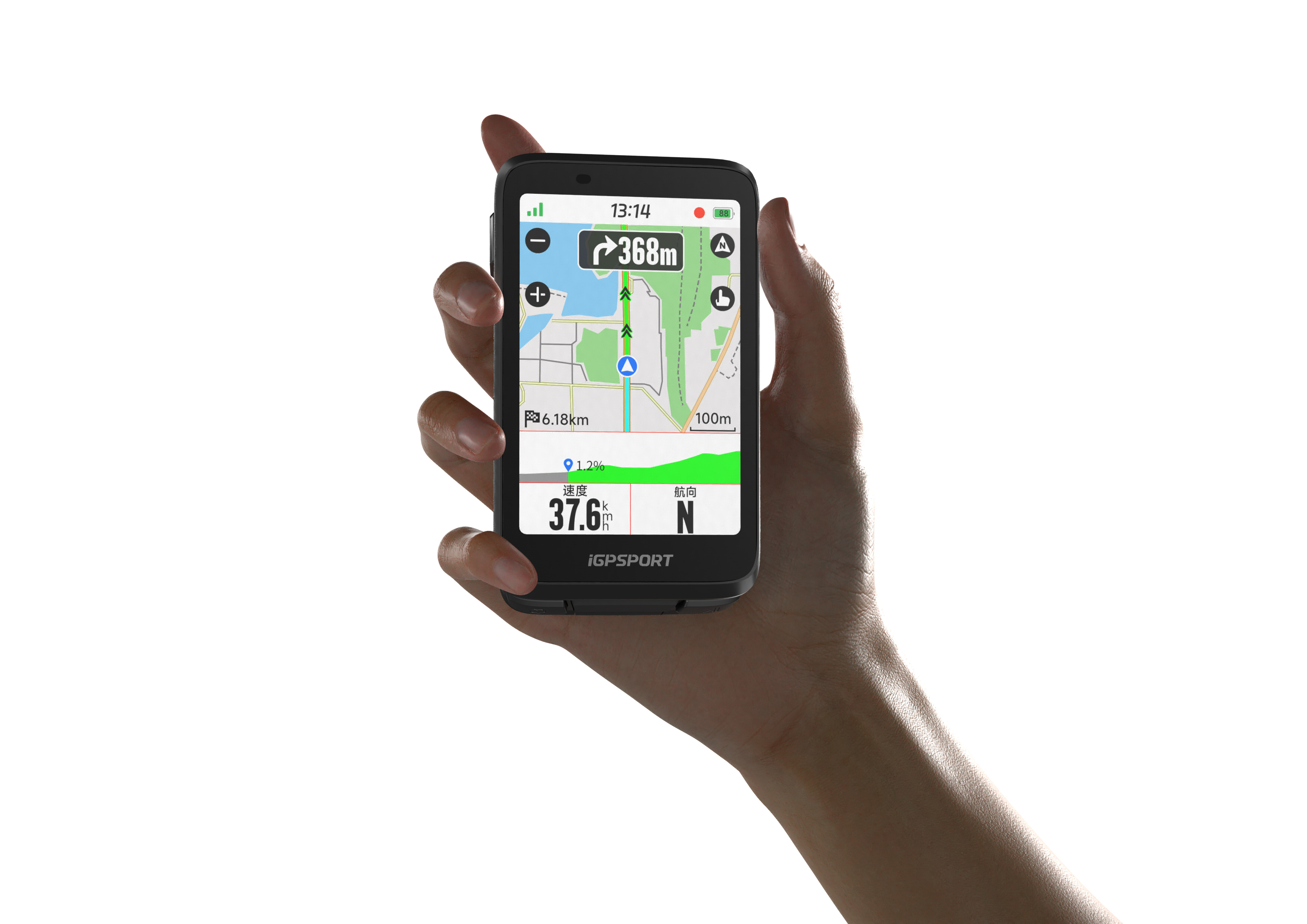 GPS navigace iGPSport BiNavi