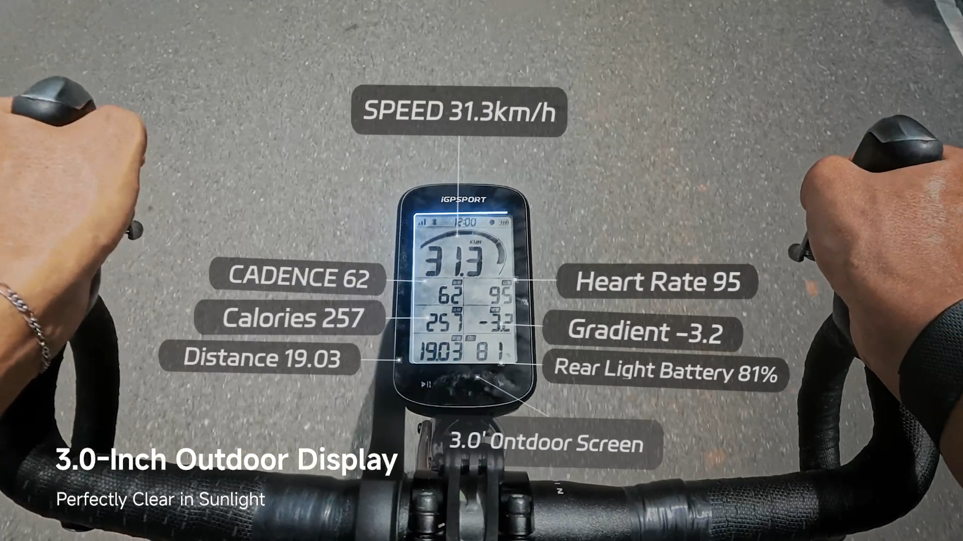 GPS navigace iGPSport BSC100S MAX
